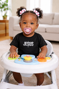 IN JESUS NAME-GREY (INFANT/TODDLER)
