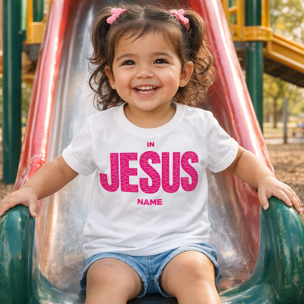 IN JESUS NAME-PINK (INFANT/TODDLER)