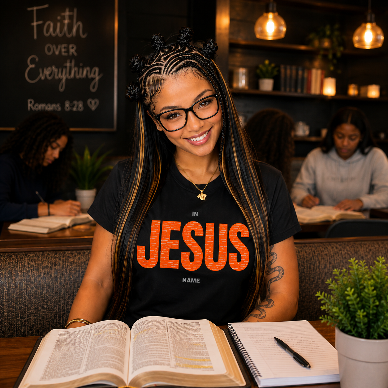 IN JESUS NAME (ORANGE)