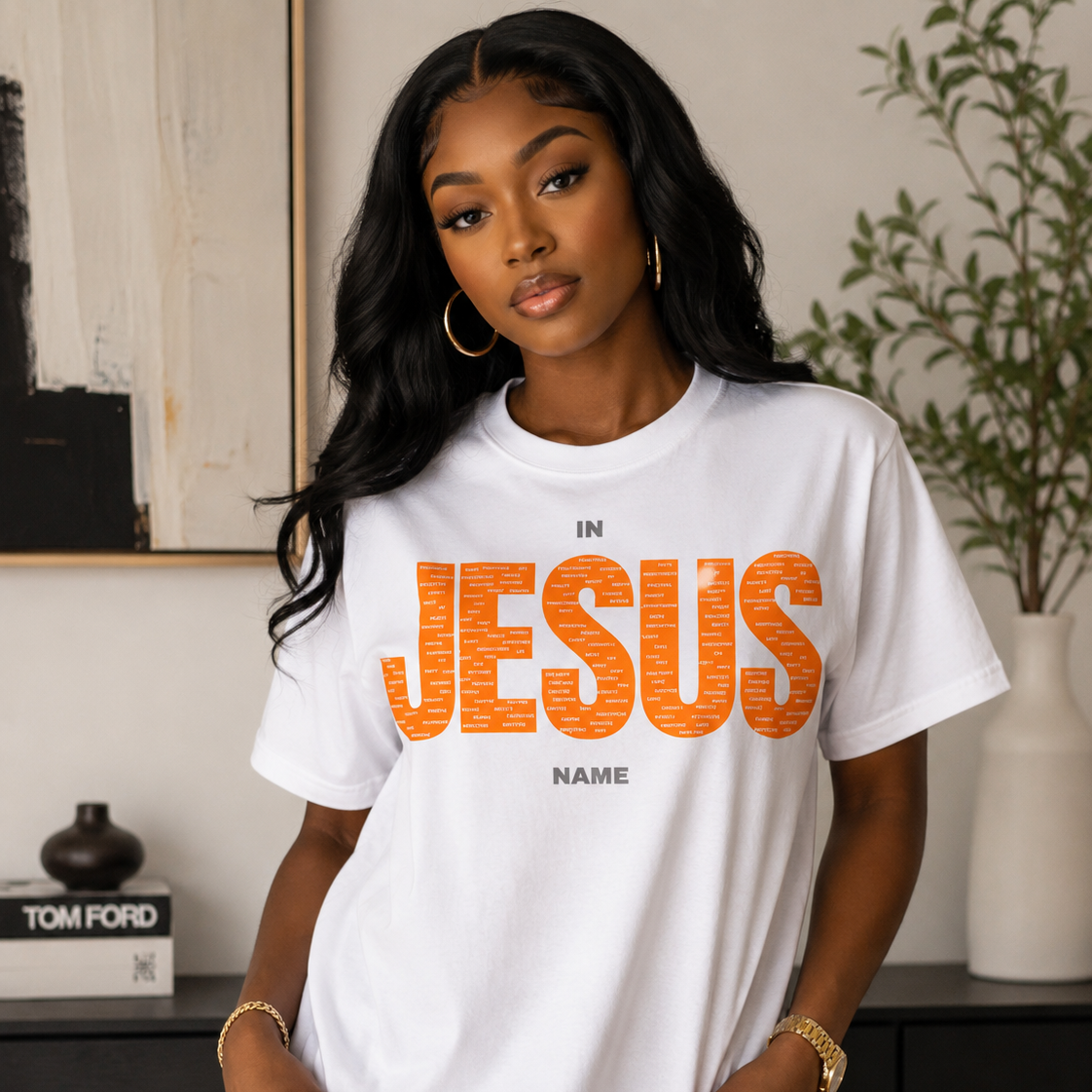 IN JESUS NAME (ORANGE)