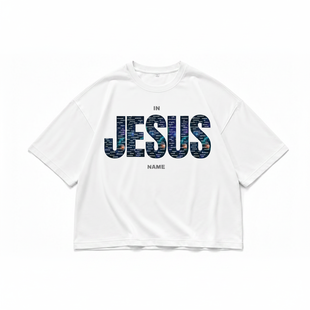 IN JESUS NAME (OVERSIZED GALAXY)