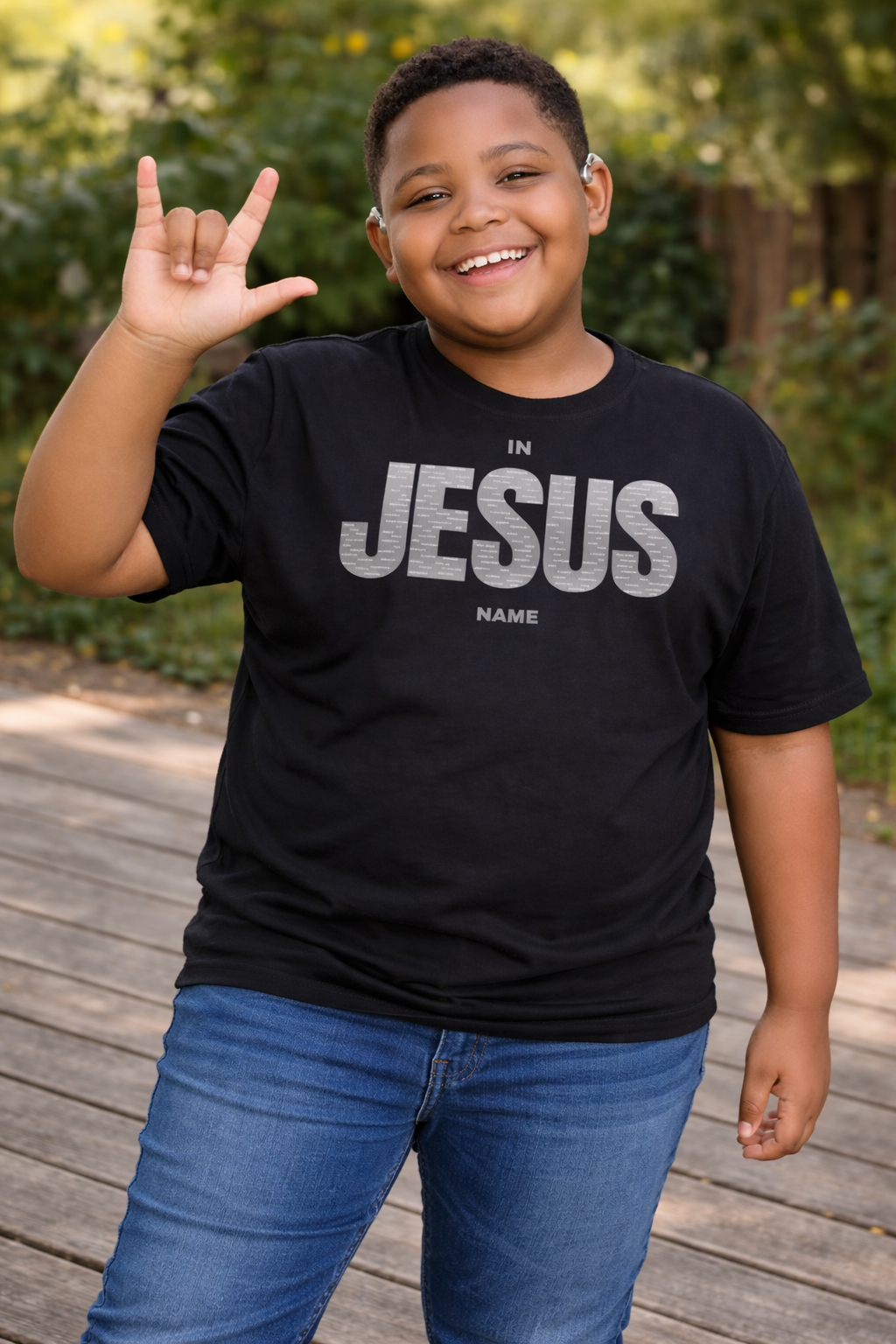 IN JESUS NAME-GREY (YOUTH)